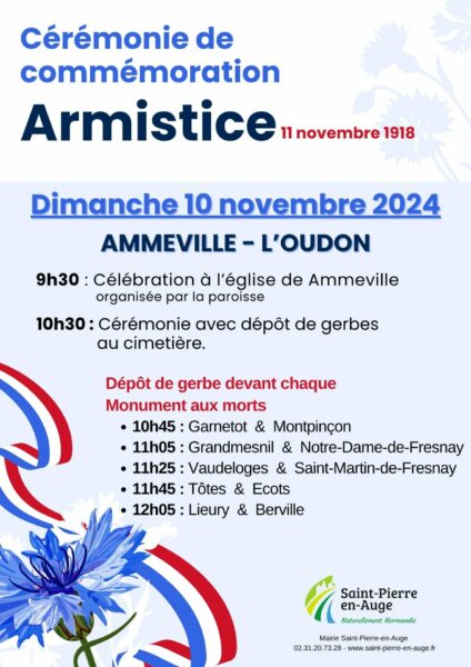 cérémonie 10 nov L OUDON