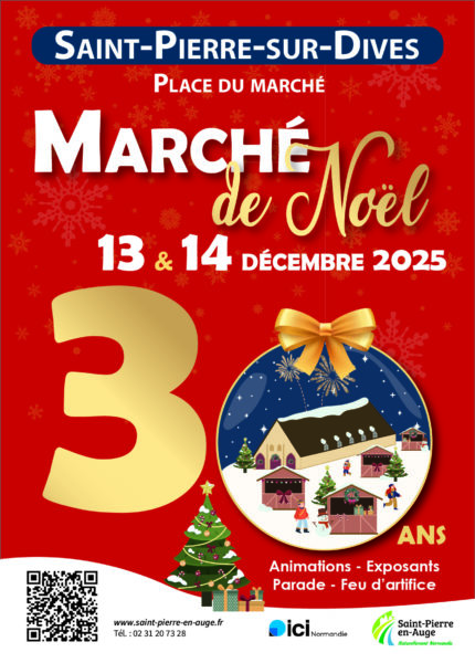Affiche Marché de Noël