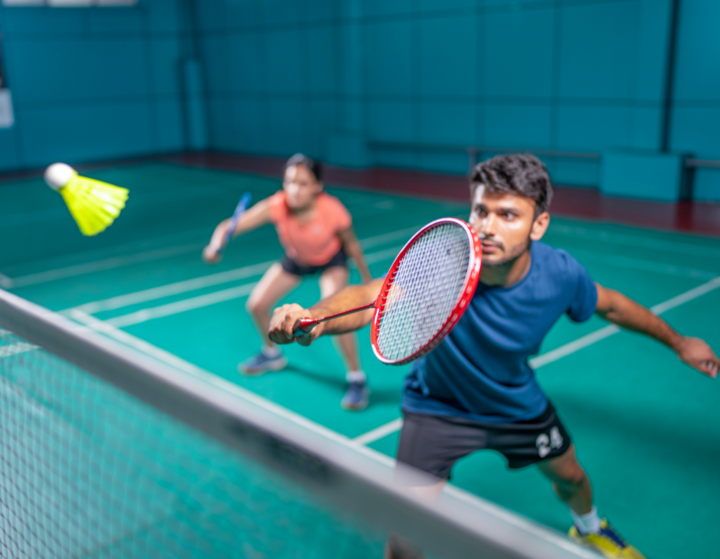 USP Badminton - Finales Calvados jeunes - Commune de Saint-Pierre-en-Auge