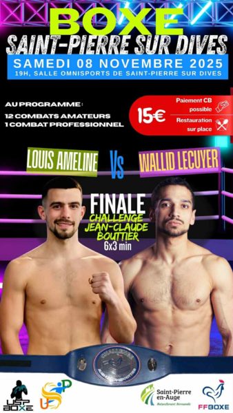 AFFICHE BOXE 2025