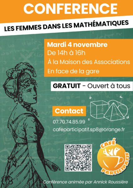 affiche conférences mathématique 2025 site internet St Pierre en Auge