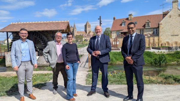 Visite du Sous-Préfet à Saint-Pierre-en-Auge